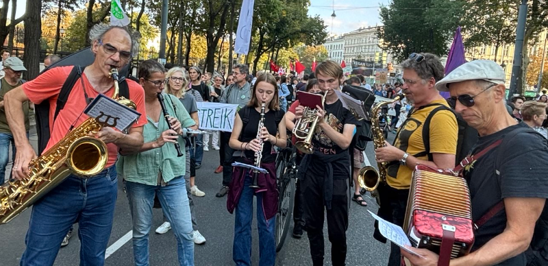 Lautstark für das Klima